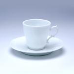 リチャードジノリ　ベッキオホワイト　コーヒーカップ&ソーサーS　　洋食器の創美
