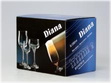 ボヘミア　Diana　ビアグラス6pcsBOX　　Sohbiネットショップ