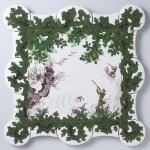 マイセン　プラーク(陶板)　狩人のほら話　　洋食器の創美